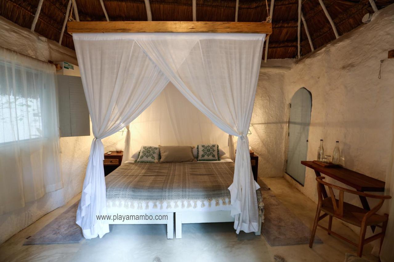 Playa Mambo Eco Cabanas Hotel Tulum Kültér fotó