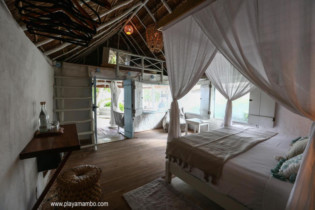 Playa Mambo Eco Cabanas Hotel Tulum Kültér fotó