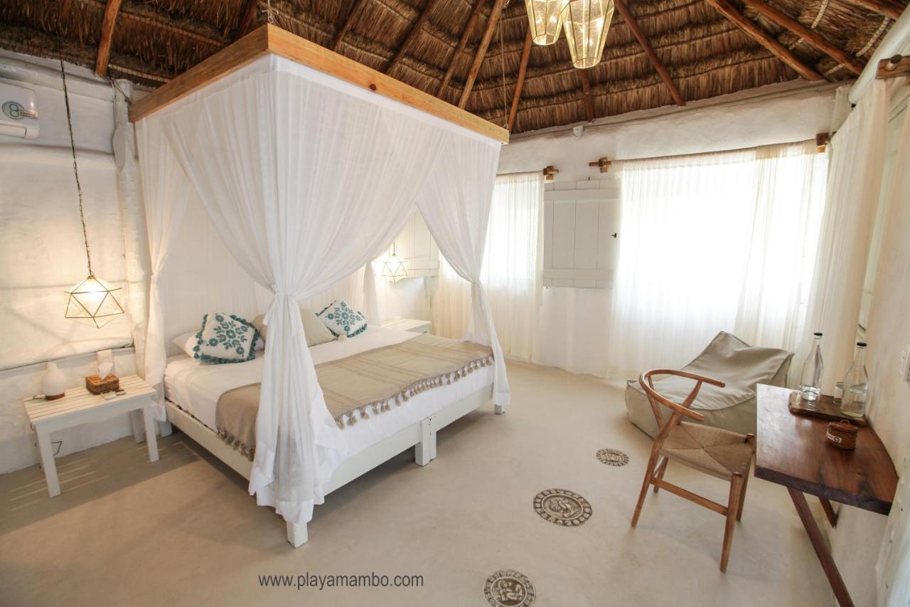 Playa Mambo Eco Cabanas Hotel Tulum Kültér fotó