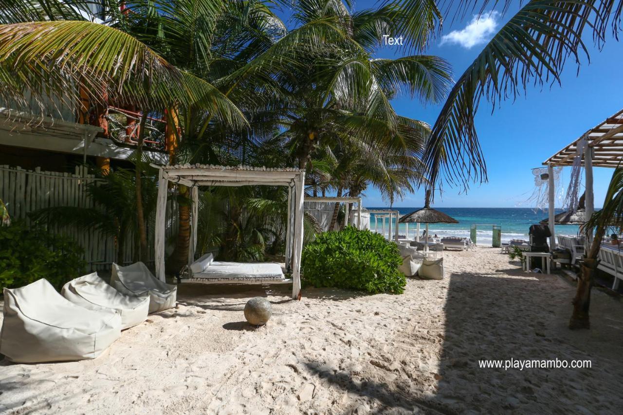 Playa Mambo Eco Cabanas Hotel Tulum Kültér fotó