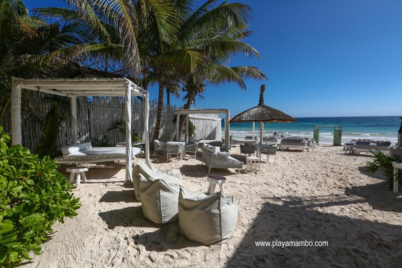 Playa Mambo Eco Cabanas Hotel Tulum Kültér fotó