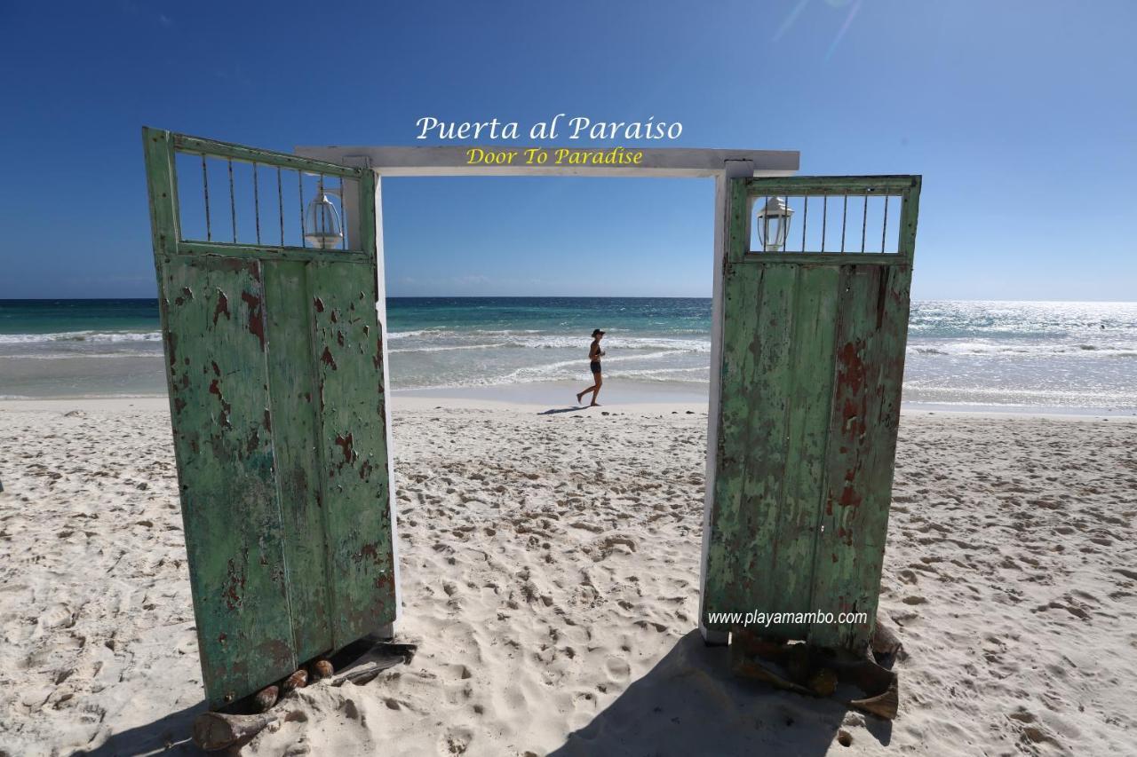 Playa Mambo Eco Cabanas Hotel Tulum Kültér fotó