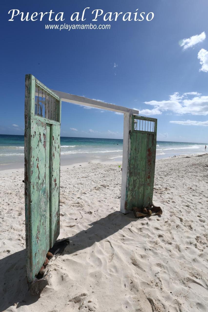 Playa Mambo Eco Cabanas Hotel Tulum Kültér fotó