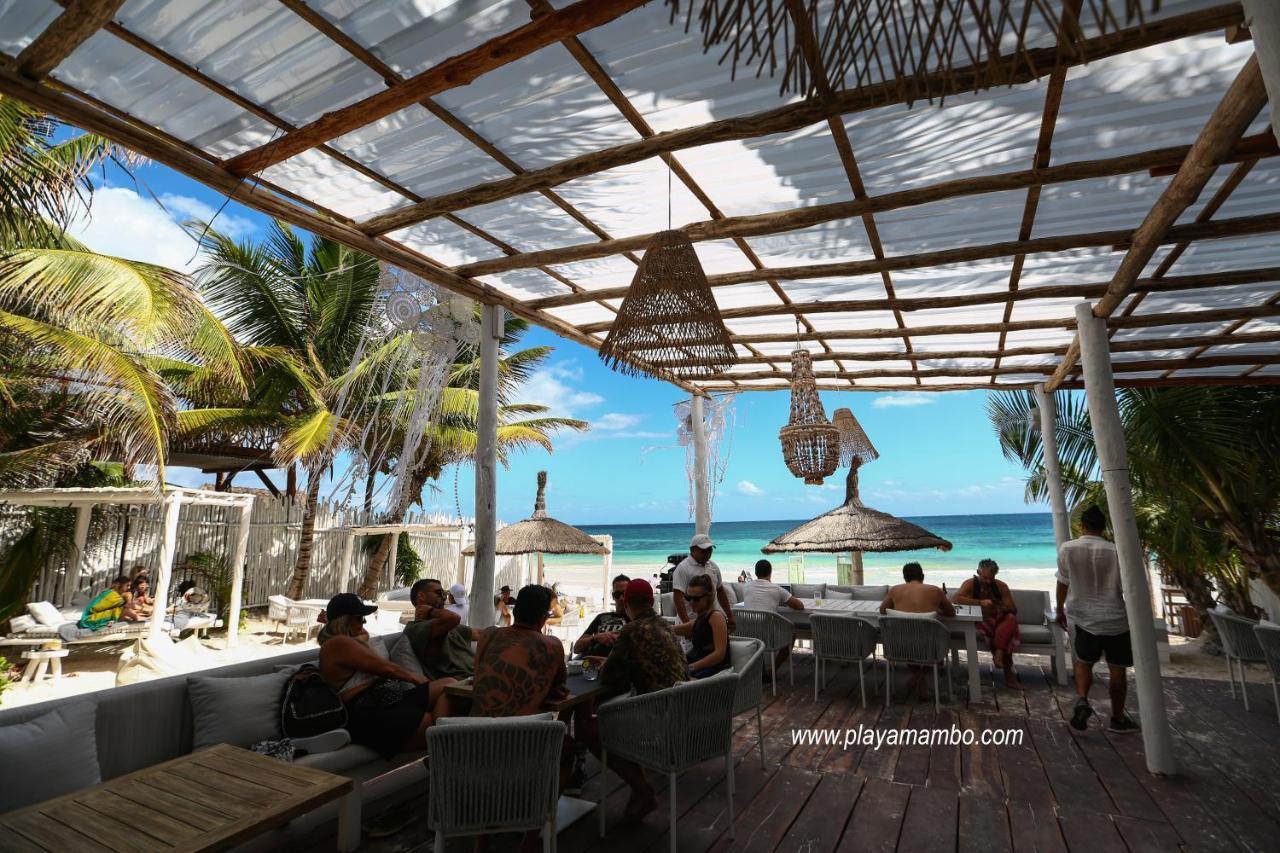Playa Mambo Eco Cabanas Hotel Tulum Kültér fotó