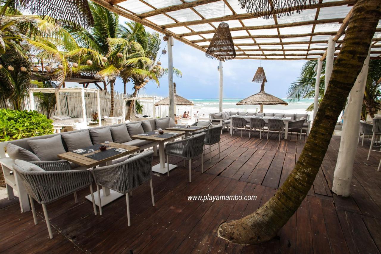Playa Mambo Eco Cabanas Hotel Tulum Kültér fotó
