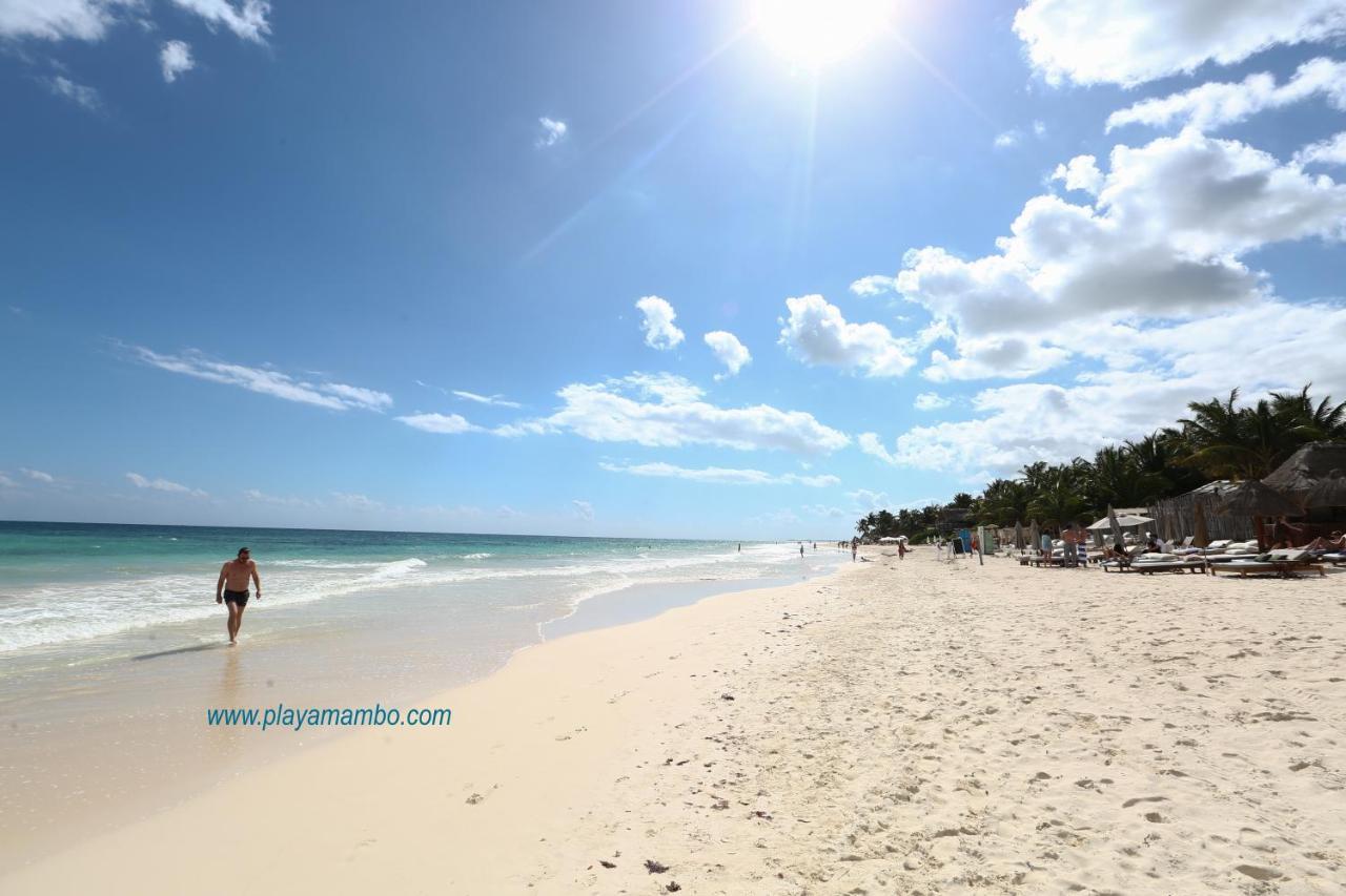 Playa Mambo Eco Cabanas Hotel Tulum Kültér fotó